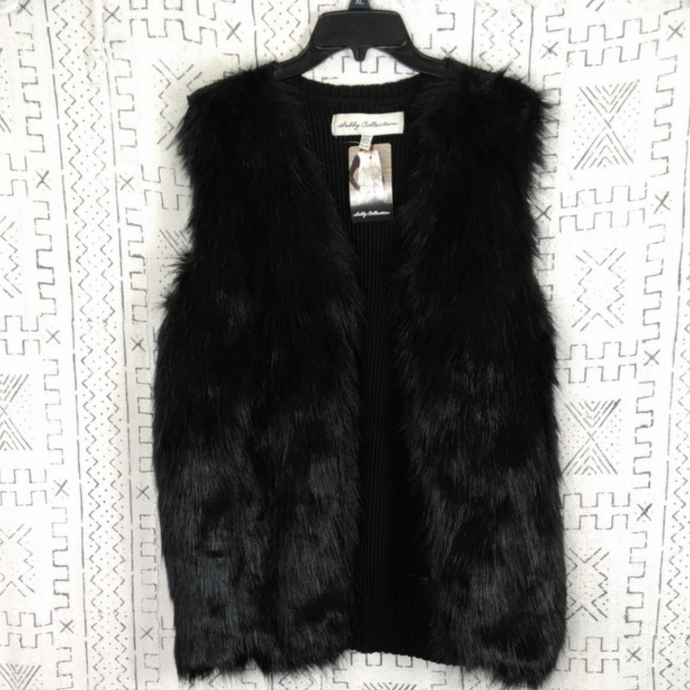 Beautiful faux fur vest